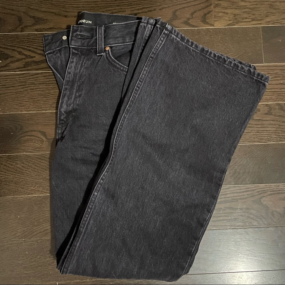 ARITZIA DENIM FORUM MARLENES 60s HIGH RISE FLARE